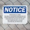 Signmission Trespassing Is A Crime This Area Is A Designated OSHA Notice Sign, Plastic, 14in W x 10in L, 2PK OS-2PACK-NS-P-1014-L-18733 - alternate 7